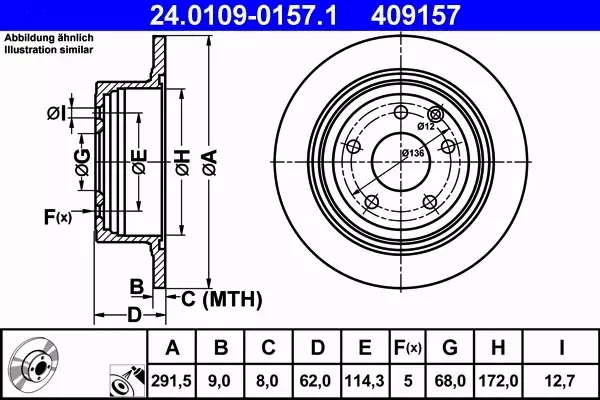 ATE TARCZE+KLOCKI PRZÓD+TYŁ NISSAN QASHQAI J10 295,5+291,5MM 