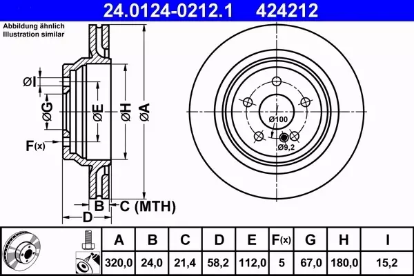 ATE TARCZE+KLOCKI PRZÓD+TYŁ MERCEDES S W211 C216 SL R230 350+320MM 