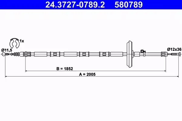 ATE LINKA HAMULCOWA 24.3727-0789.2 