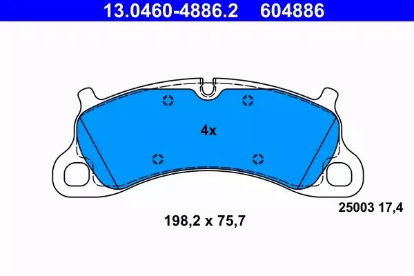 ATE TARCZE+KLOCKI PRZÓD PORSCHE 911 991 340MM 