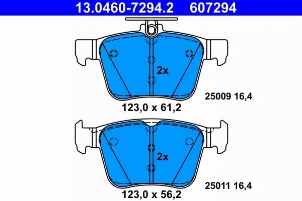 ATE TARCZE+KLOCKI PRZÓD+TYŁ VW TIGUAN II 340MM 