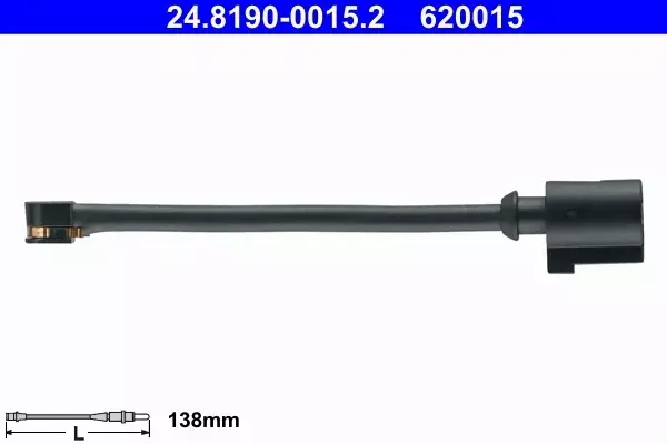 ATE CZUJNIK ZUŻYCIA KLOCKÓW 24.8190-0015.2 