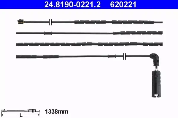 ATE PD TARCZE+KLOCKI+CZUJNIKI PRZÓD+TYŁ BMW 3 E46 286+276MM 