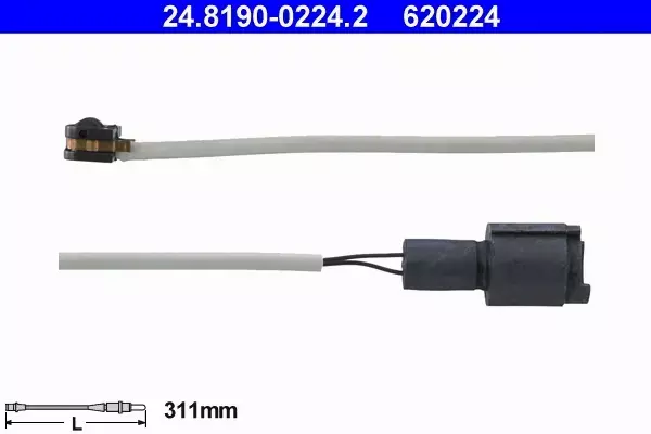 ATE CZUJNIK KLOCKÓW PRZÓD BMW 5 E34 