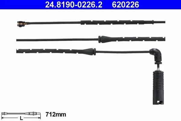 ATE TARCZE+KLOCKI+CZUJNIKI PRZÓD+TYŁ BMW X5 E53 356+324MM 