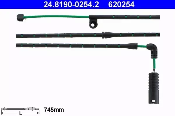 ATE PD TARCZE+KLOCKI+CZUJNIK PRZÓD BMW X3 E83 332MM 