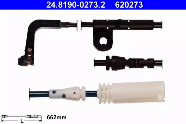 ATE TARCZE+KLOCKI+CZUJNIK P BMW 6 E63 E64 M6 374MM 