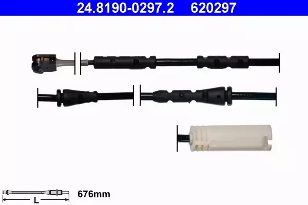 ATE CZUJNIK ZUŻYCIA KLOCKÓW 24.8190-0297.2 