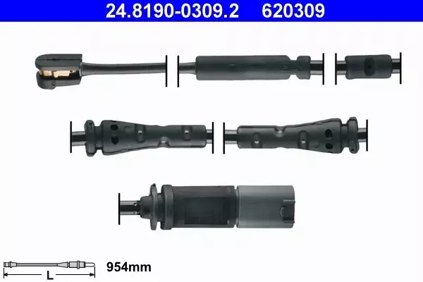 ATE CZUJNIK ZUŻYCIA KLOCKÓW 24.8190-0309.2 