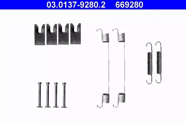 ATE ZESTAW MONTAŻOWY SZCZĘK 03.0137-9280.2 