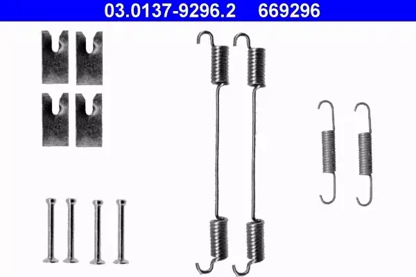 ATE ZESTAW MONTAŻOWY SZCZĘK 03.0137-9296.2 