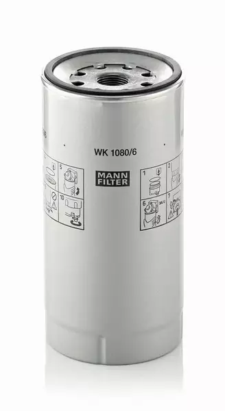 MANN-FILTER FILTR PALIWA WK 1080/6 X 