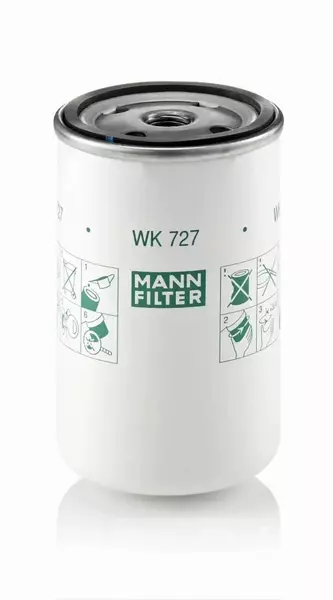 MANN-FILTER FILTR PALIWA WK 727 