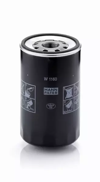 MANN-FILTER FILTR OLEJU W 1160 