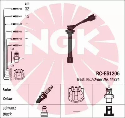 NGK PRZEWODY ZAPŁONOWE 44274 