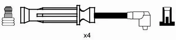 NGK PRZEWODY ZAPŁONOWE 8266 