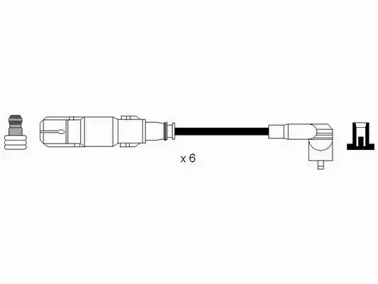 NGK PRZEWODY ZAPŁONOWE 7065 