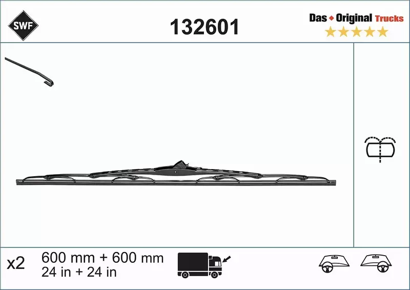 SWF PIÓRO WYCIERACZKI TRUCK 132601 