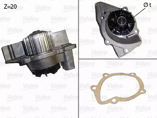 VALEO POMPA WODY 506531 