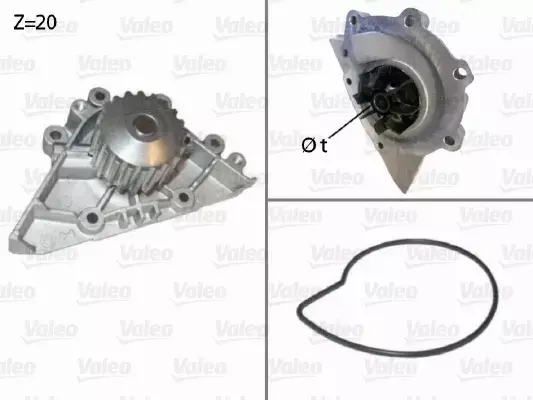 VALEO POMPA WODY 506720 