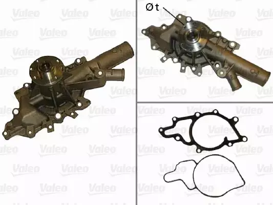 VALEO POMPA WODY 506875 