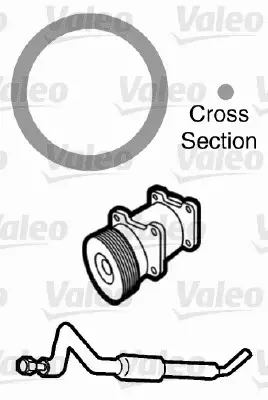 VALEO ZESTAW USZCZELEK 509736 