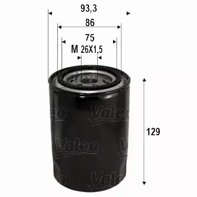 VALEO FILTR OLEJU 586076 