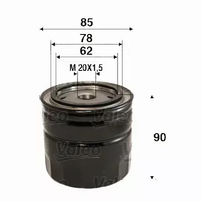 VALEO FILTR OLEJU 586089 