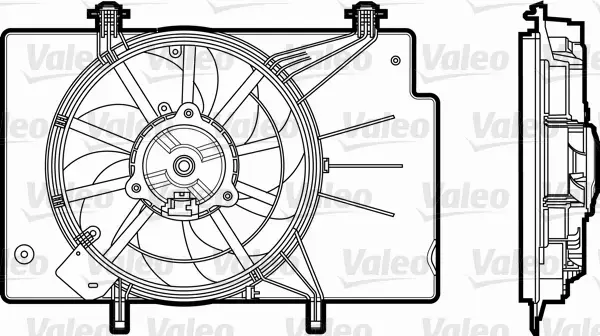 VALEO WENTYLATOR CHŁODNICY 696344 