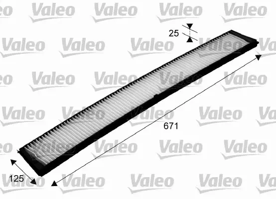 VALEO FILTR KABINOWY BMW 3 E46 316 318 320 X3 E83 