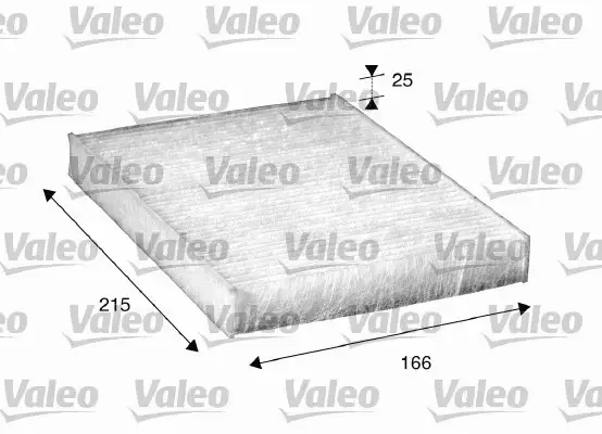 VALEO FILTR KABINOWY FIAT 500 C 0.9 1.3 IDEA 