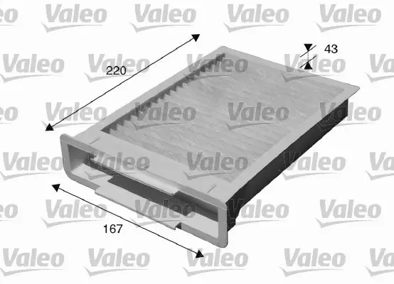 VALEO FILTR KABINOWY 715515 