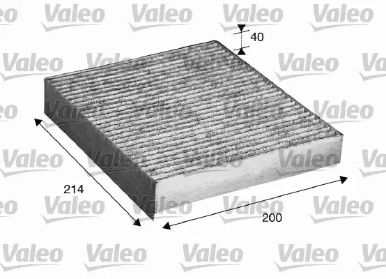 VALEO FILTR KABINOWY Z WĘGLEM ALFA ROMEO 159 1.9 