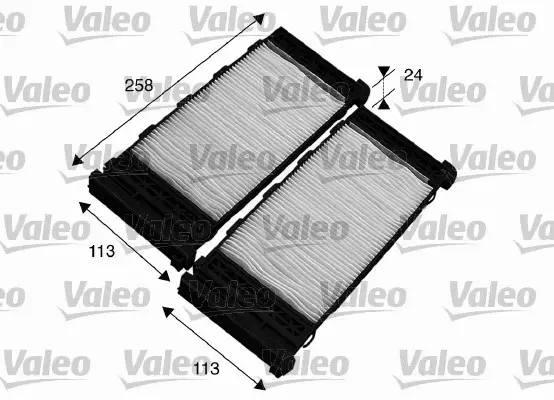 VALEO FILTR KABINOWY 715575 