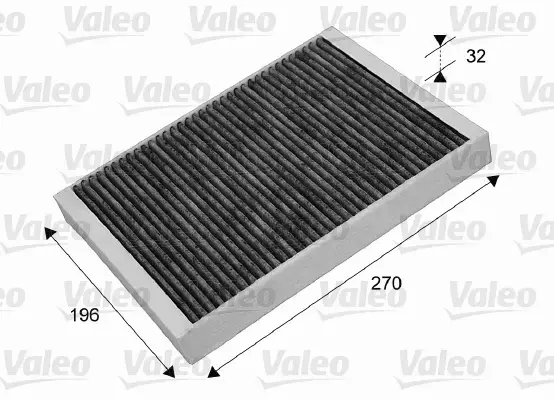 VALEO FILTR KABINOWY Z WĘGLEM CITROEN C5 II C6 