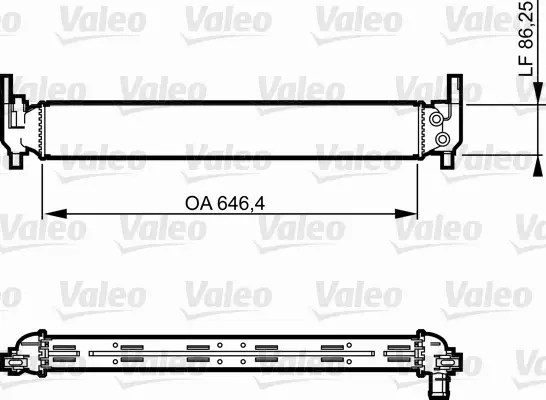 VALEO CHŁODNICA SILNIKA 735310 