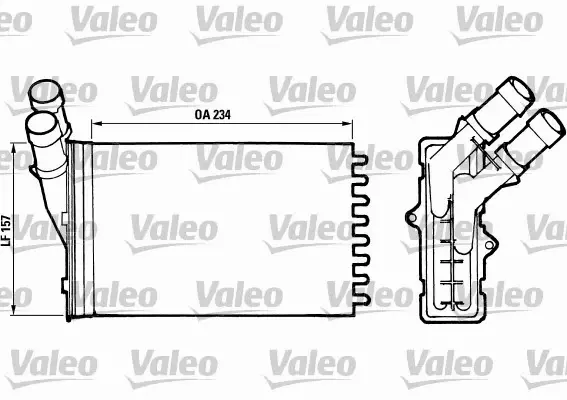 VALEO NAGRZEWNICA 812005 