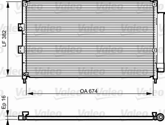 VALEO CHŁODNICA SILNIKA 814217 