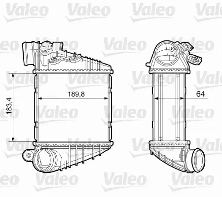 VALEO INTERCOOLER 817457 