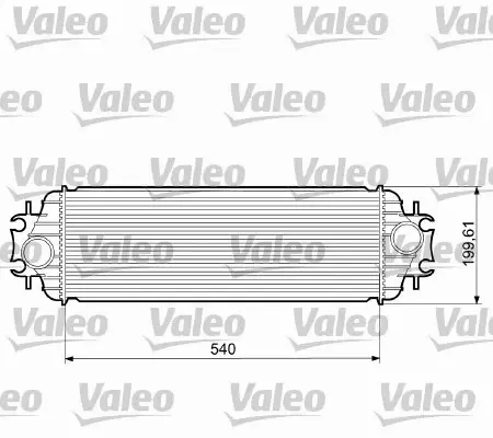 VALEO INTERCOOLER 817554 