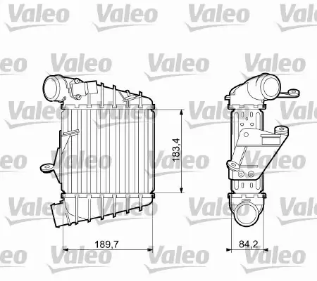 VALEO INTERCOOLER 817556 