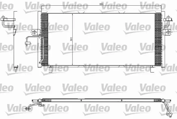 VALEO CHŁODNICA KLIMATYZACJI SKRAPLACZ 817603 