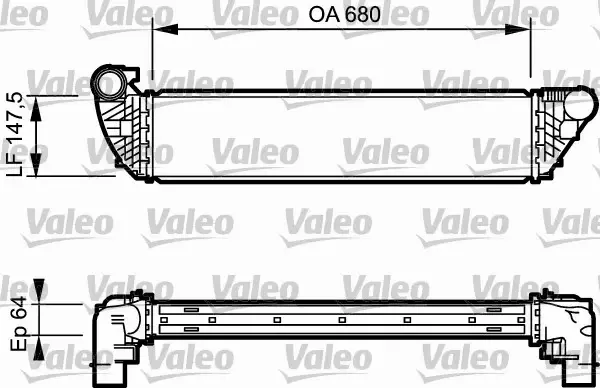 VALEO INTERCOOLER 817828 