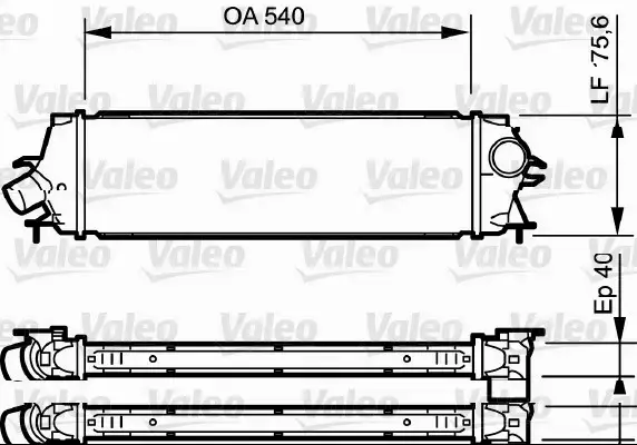 VALEO INTERCOOLER 818771 