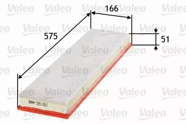 VALEO FILTR POWIETRZA 585067 