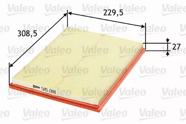 VALEO FILTR POWIETRZA 585088 