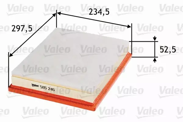 VALEO FILTR POWIETRZA 585246 