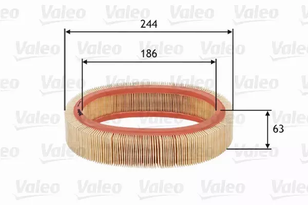 VALEO FILTR POWIETRZA 585606 