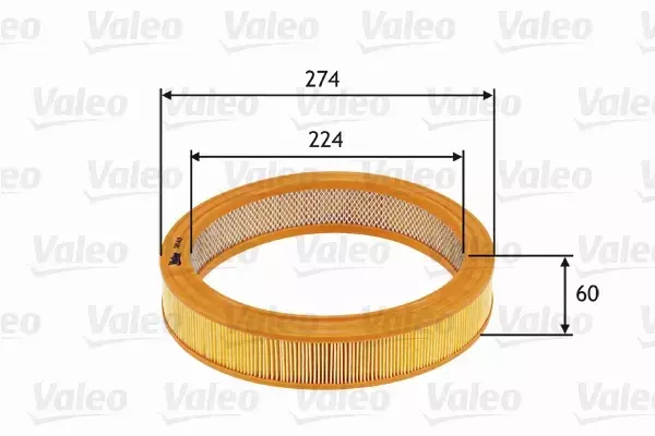 VALEO FILTR POWIETRZA 585619 