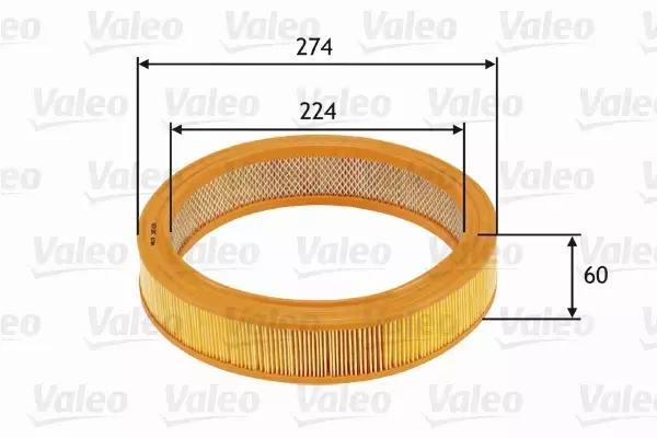 VALEO FILTR POWIETRZA 585620 